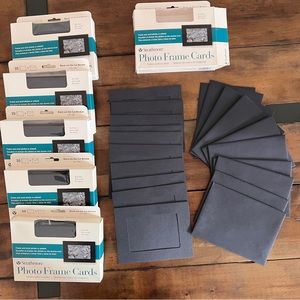 60 Photo Frame Cards w/Envelope (Strathmore-80 lbs. paper)